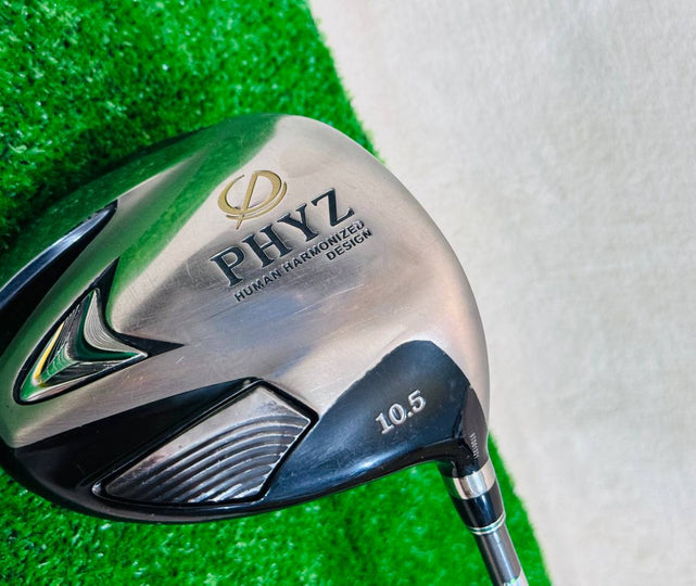 DRIVER : FLEX R PHYZ PZ-503W DR(2013)10.5/ WOODS: 5W(2014) PHYZ PZ-504F FLEX R 5/19° / U5(2014) PHYZ PZ-504U FLEX R 5/25° / IRONS 6~P.A