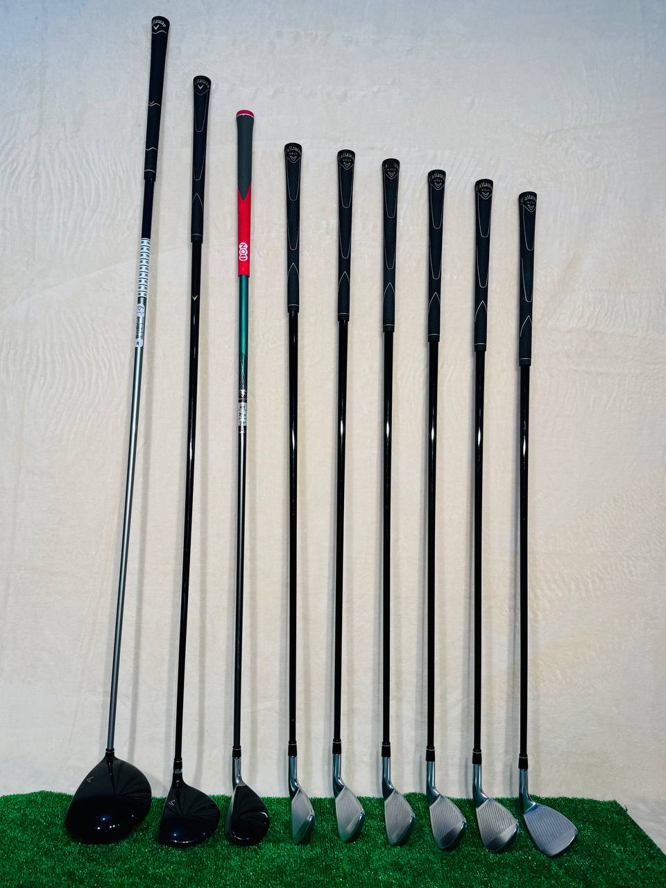 Lefty LEGACY DR(2012) FLEX R 10.5°; 5W(2010) FLEX R ; U4(2010)  5~P;  BAG PUMA24 EX V2