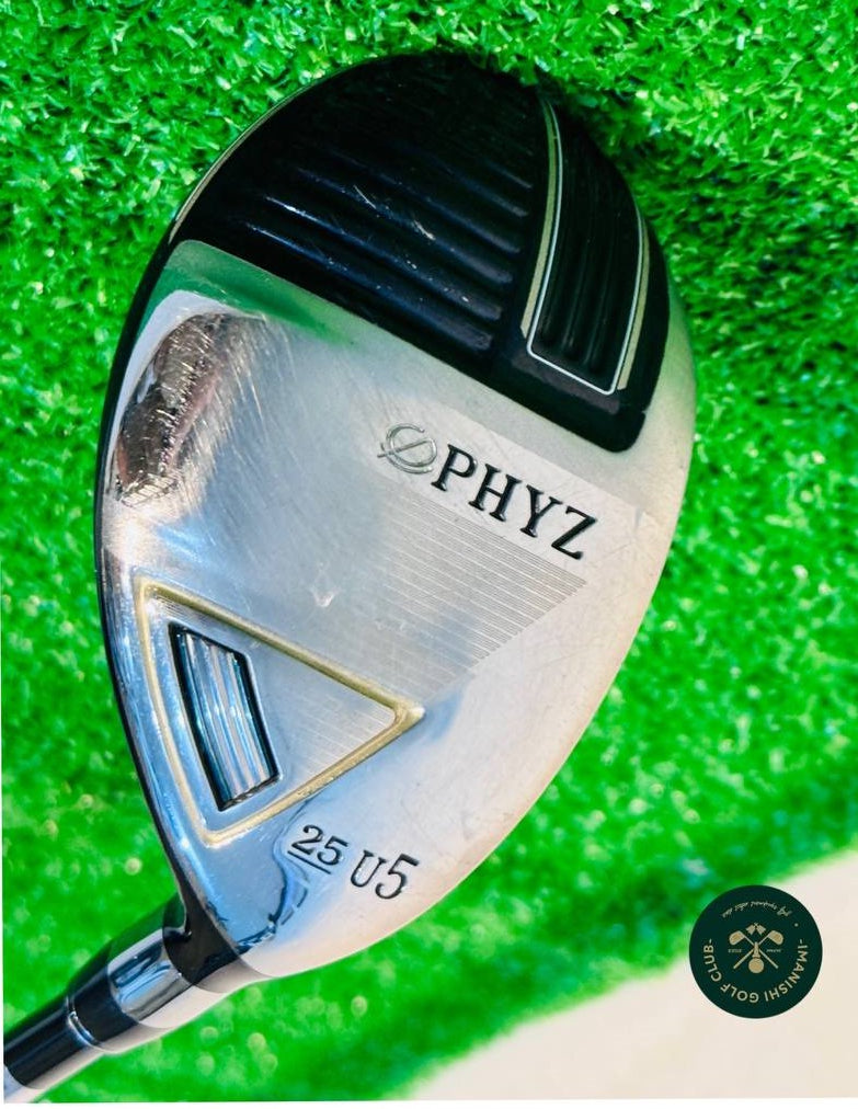 DRIVER : FLEX R PHYZ PZ-503W  DR(2013)10.5/ WOODS: 5W(2014) PHYZ PZ-504F FLEX R 5/19° /  U5(2014) PHYZ PZ-504U FLEX R 5/25° / IRONS  6~P.A