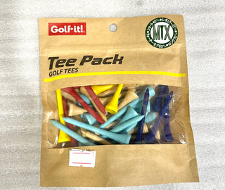 WOOD GOLF TEE MIXED